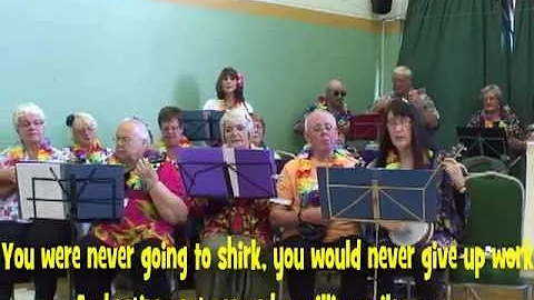 Barnsley and District  U3A - Sheilas Anthem with the Stringalongs - 8th August 2012