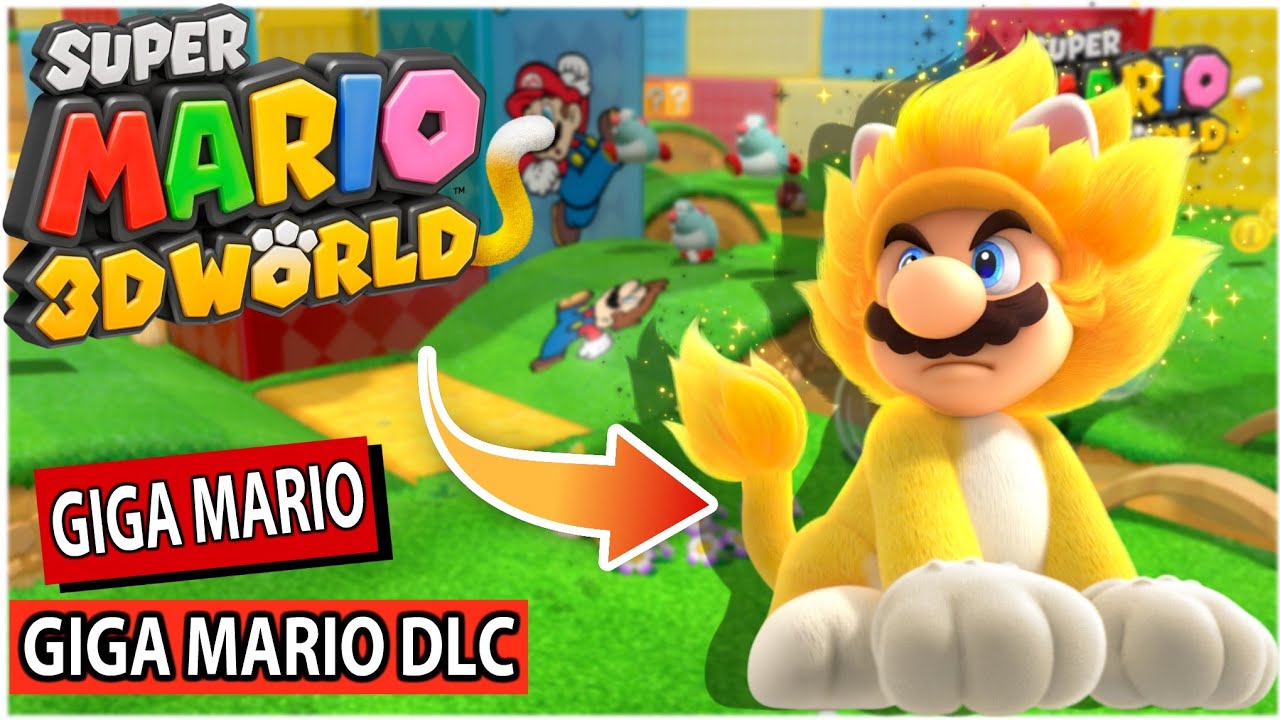 What Happens When You Play as Giga Cat Mario in Super Mario 3D World ...