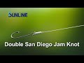 Fishing Knots:Double San Diego Knot【SUNLINE KNOT SCHOOL】