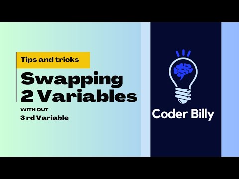 Swapping two variables without using 3rd variable