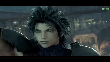 Crisis Core-Final Fantasy VII 10th Anniversary PSP portable 4k resolation android gameplay