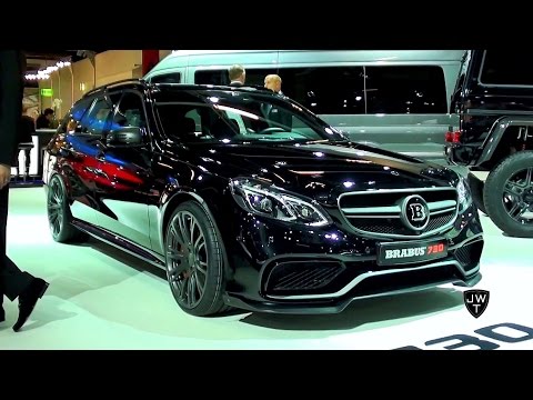 The 730 HP(!) Brabus 730 Mercedes-Benz E63 S Estate! - IAA Frankfurt 2015