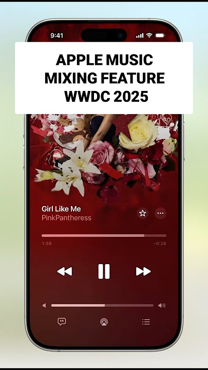 Apple Music new mixing feature at WWDC 2025