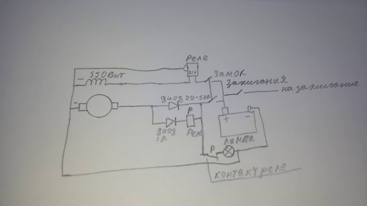 Схема подключения проводки на мотоцикле урал 6 вольт