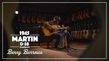 1945 Martin D-28 played by Benny Burrows | Live at Carter Vintage Guitars | Nashville, TN