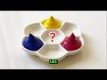 Color Mixing - Yellow, Blue and DarkRed #colormixing #satisfying #colormixingmagic #asmrart