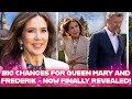 デンマーク国王フレデリックの治世下でメアリー女王の人生に起こった大きな変化がついに判明しました。