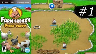 Уровни 1-4 | Farm Frenzy: Pizza Party (PSP) прохождение №1 (без комментариев)