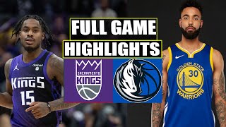 Sacramento Kings vs Dallas Mavericks FULL GAME HIGHLIGHTS | March 26 | 2024 NBA Season