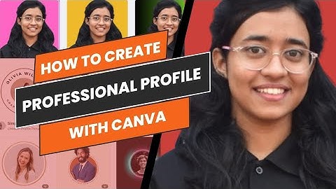 How to Create Professional Profile Picture with Canva | Do it before 2025