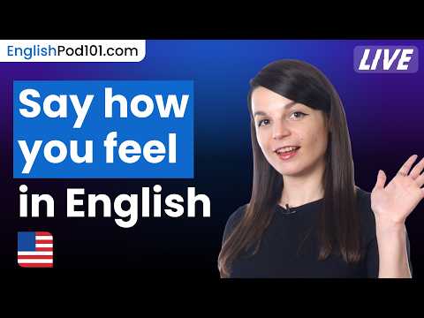 How to Express Your Feelings in English 🇺🇸