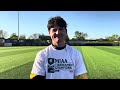 Adrian College Baseball - Postgame Interview with Andrew Clouse (5/9/25)
