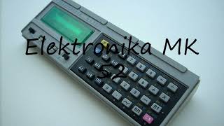 How to pronounce Elektronika MK 52 in Polish?