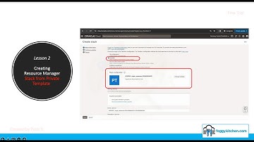 Lesson 2 - Creating Resource Manager Stack from Private Template