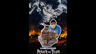 Chikara Studio Resin Statue - Founding Titan Declaration of War Against Marley Unboxing