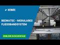 BEEWATEC - Modulares Fließbandsystem | Modular Assembly Line System