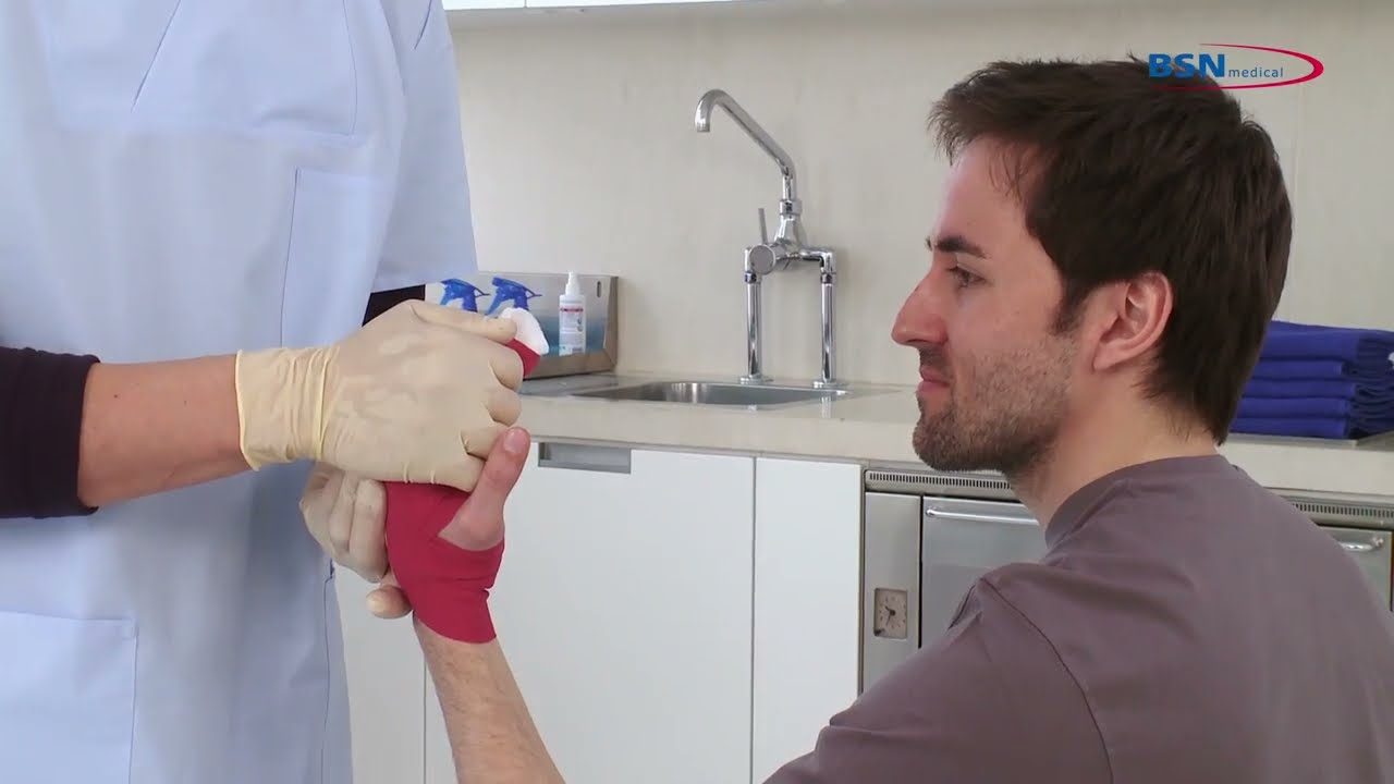 Application d´attelle de doigt avec Dynacast Prelude