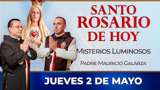 Santo Rosario de Hoy | Jueves 2 de Mayo - Misterios Luminosos #rosario