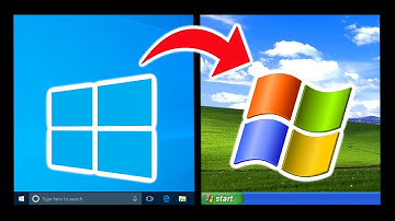 Make Windows 10 look like Windows Xp