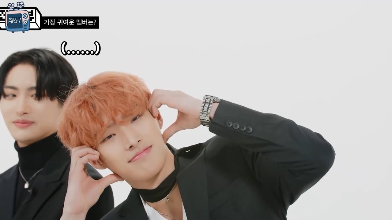 ATEEZ 宋旼琦的憨憨瞬間