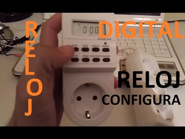 Cómo usar un programador eléctrico analógico - Temporizador🌙☀️🕖 -=I[ MiTu  HD ]I=- 