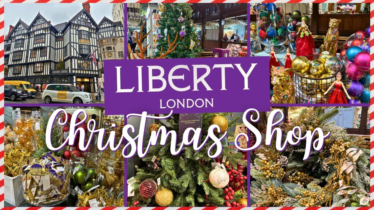 LIBERTY London Christmas Store Liberty Department Store Christmas liberty-london-christmas-store-liberty-department-store-christmas