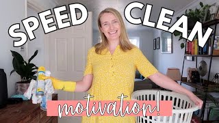 WHOLE HOUSE SPEED CLEAN // POWER HOUR