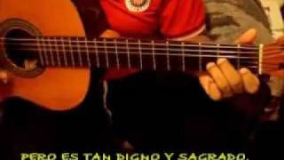 Video thumbnail of "ESTOY A LA PUERTA Y LLAMO DE JESED (EN GUITARRA)"