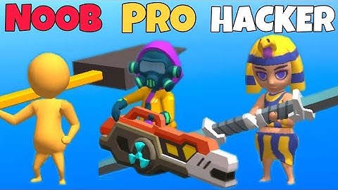 Crowd Fun Mania - NOOB vs PRO vs HACKER | All Levels Gameplay