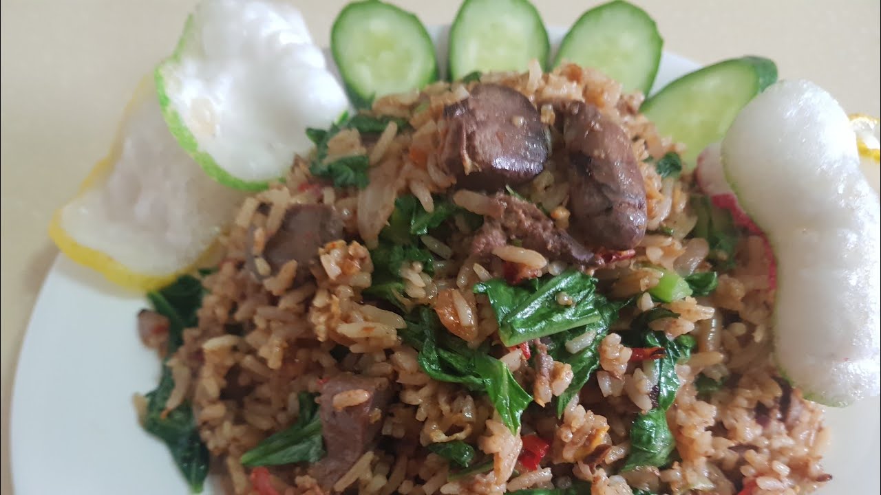 RESEP NASI GORENG ATI AMPELA YG LEZAT YouTube