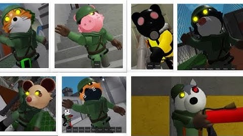 Piggy Lunatic Outpost All Jumpscares: Game By Mxliye