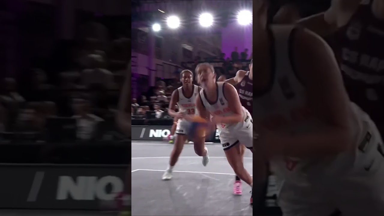 That finish was TOUGH 😤🔥 Via: FIBA3x3 #3x3basketball