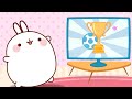 Molang and Piu Piu | The Television | Cute Animal Cartoons for Kids | HooplaKidz TV