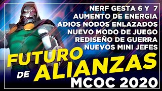 FUTURO DE LAS ALIANZAS GRANDES CAMBIOS EN GESTA Y GUERRA MARVEL BATALLA MCOC