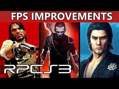 RPCS3 - Up to a +10 FPS increase in RDR, inFamous, Yakuza and many others!