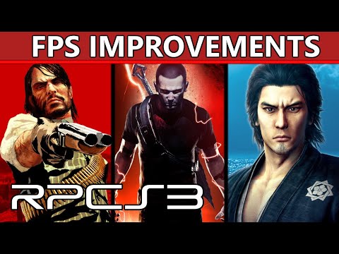 RPCS3 -  Up to a +10 FPS increase in RDR, inFamous, Yakuza and many others!