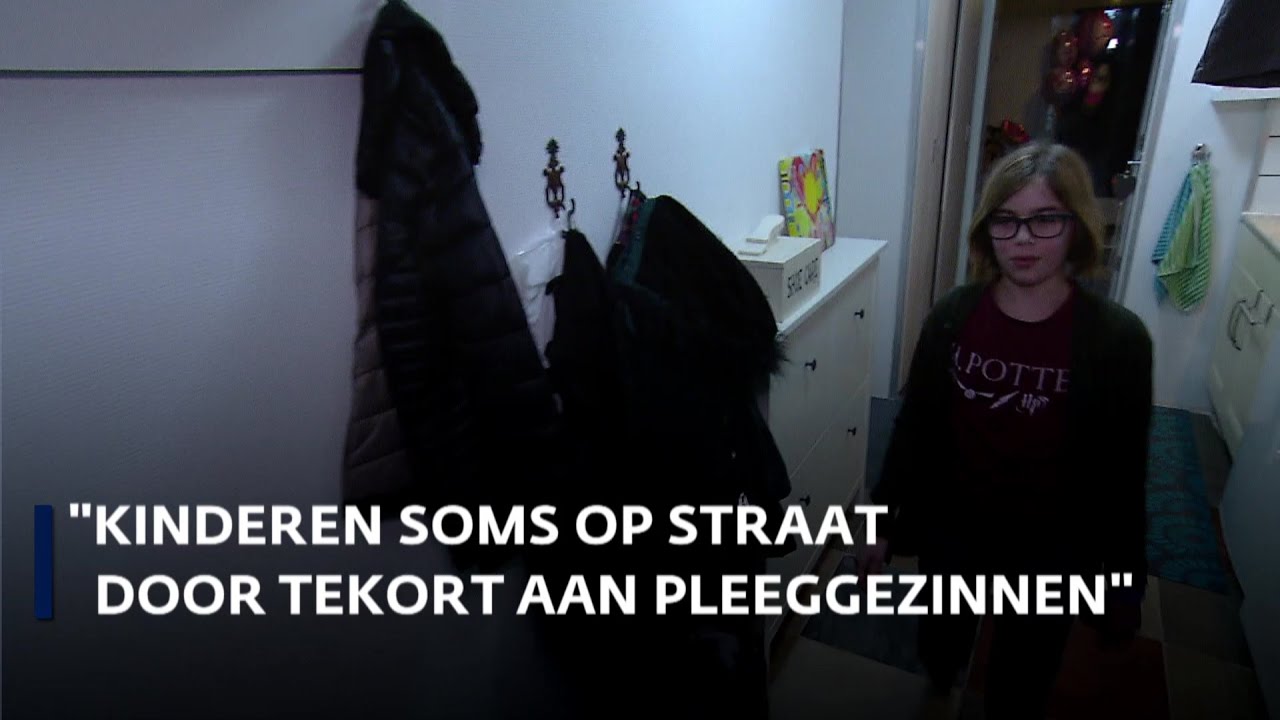 'Kinderen soms op straat door tekort aan pleeggezinnen' - YouTube