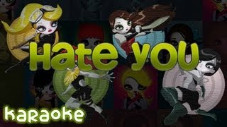 2NE1 - Hate You Japanese Version [karaoke]