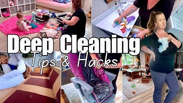 NEW DEEP CLEANING MOTIVATION ➡️ Tips & Hacks! Clean With Me Cleaning Motivation