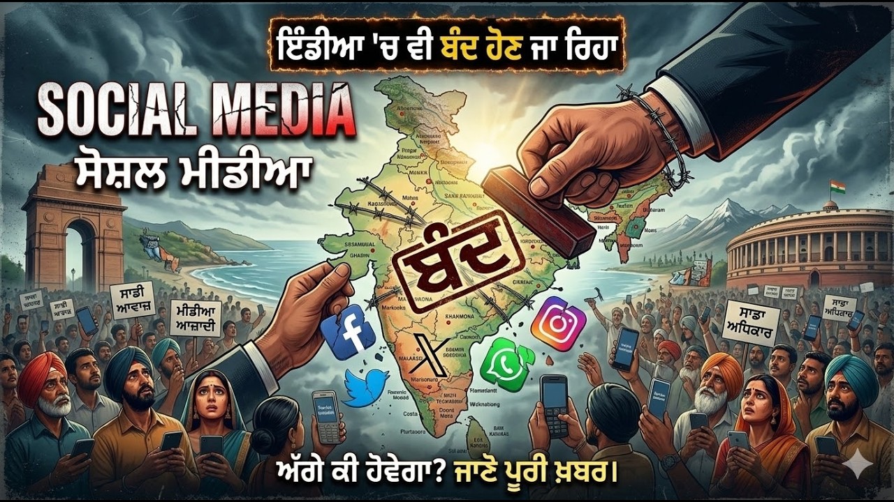 India 'ਚ ਵੀ ਬੰਦ ਹੋਣ ਜਾ ਰਿਹਾ Social Media, ਸਰਕਾਰ ਚੁੱਕਣ ਜਾ ਰਹੀ ਵੱਡਾ ਕਦਮ