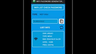 Обзор программы Wi-Fi password screenshot 2
