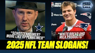 NFL Team Slogans for 2025