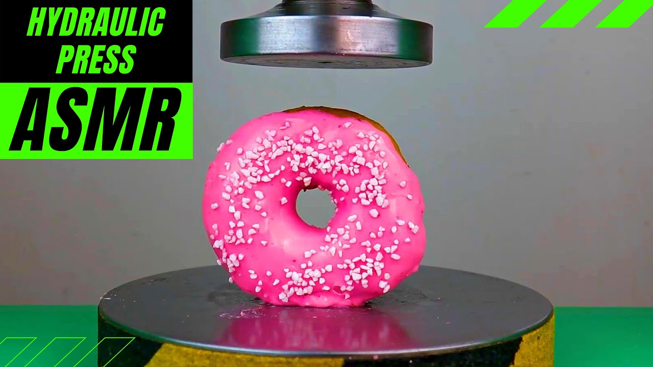 ASMR Hydraulic Press Crush Compilation Crushing ASMR YouTube