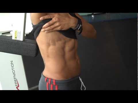 Shredded abs, Amazing body, Natural Female Athlete Stephanie Skater