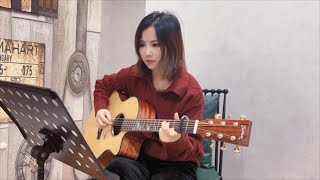 Miniatura de vídeo de "吉他指弹《成都》/北尚吉他-小七"