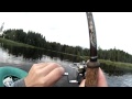 Ловля щуки на спиннинг осенью в траве (видео-отчет) Рыбалка 29 августа 2014. Поймал-снял-отпустил;)
