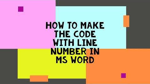 How to make the code with the line number using Easy Code Formatter