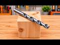 Sharpen Drill Bits to Razor Sharp | An Old Carpenter’s Secret Trick
