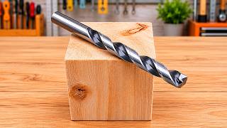 Sharpen Drill Bits to Razor Sharp | An Old Carpenter’s Secret Trick