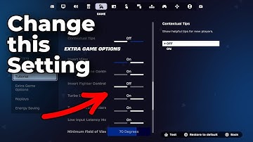 How to Fix Inverted Controls Not Working for Flying Aircraft like X-Wing & Tie Fighter | Fortnite